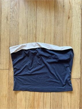 Fold-Over Strapless Tube Top
